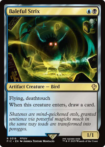 【プレイマット】Baleful Strix MTG Store - product detail | TokensForMTG: Best custom tokens