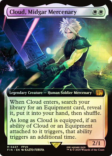 ミッドガルの傭兵、クラウド　Cloud, Midgar Mercenary フルアート)ミッドガルの傭兵、クラウド/Cloud, Midgar Mercenary