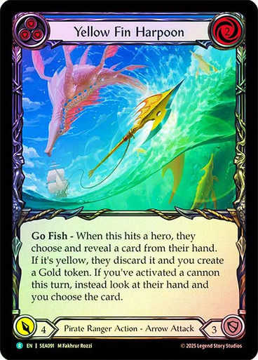 フェアリーの集会場　USL foil Yellow Fin Harpoon | High Seas | Star City Games