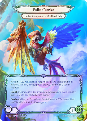 Cold Foilポリー・クランカ/Polly Cranka[Marvel] Polly Cranka (Treasure) - High Seas - Flesh and Blood TCG