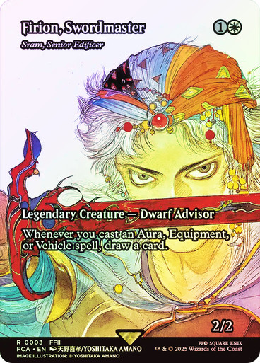 MTG ショーケース 剣士、フリオニール / 上級建設官、スラム 英語 Foil Foil】(003)□ショーケース□《剣士、フリオニール/Firion