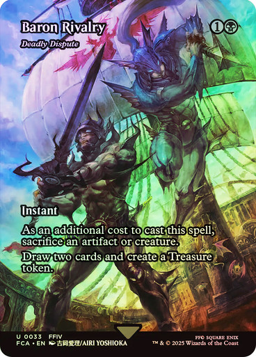 mtg cards like deadly dispute Frank Frazetta: Second Exhibition "Deadly Dispute" Secret Lair- FO Draw two cards and create a Treasure token. As many cards as possible
