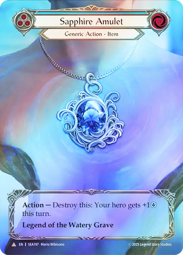 【FAB】蒼海の秘宝　Ruby Amulet Ruby Amulet | High Seas | Star City Games