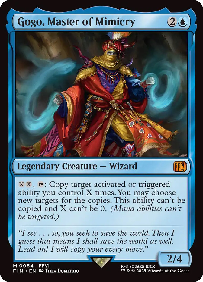 MTG FFVI無限頑強デッキ 明日発送可 MTG Gogo, Master of Mimicry - FINAL FANTASY #054 | eBay