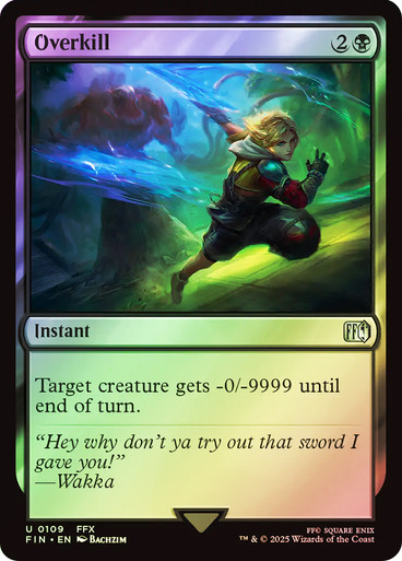 mtg final fantasy overkill [FINAL FANTASY] Overkill | Final Fantasy MTG
