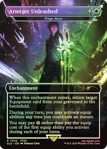 forge anew mtg final fantasy Armiger Unleashed open) if (element.class Forge Anew | The Lord