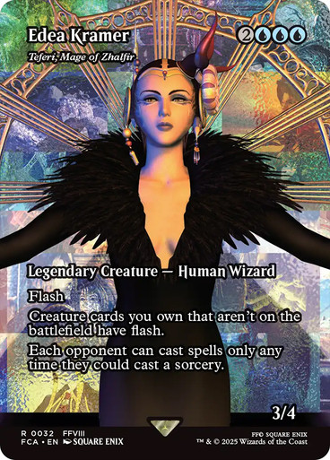 Teferi, Mage of Zhalfir (Edea Kramer) (Borderless) | FINAL