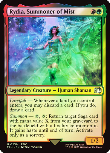 Rydia, Summoner of Mist (FIN-239)、Magic: The Gathering、kayou