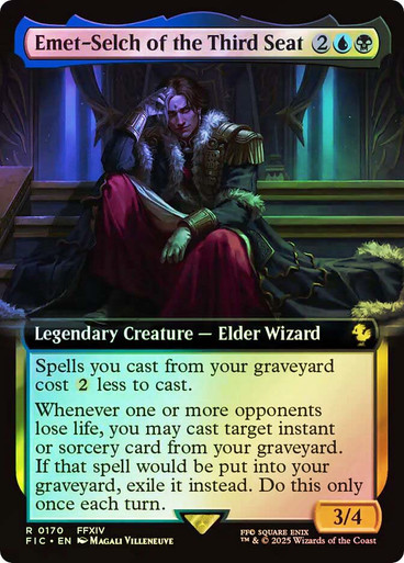 emet selch mtg cards Magic: The Gathering At the beginning of your upkeep mtg final fantasy emet selch