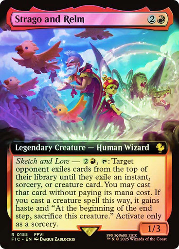Strago and Relm、Magic: The Gathering、kayou