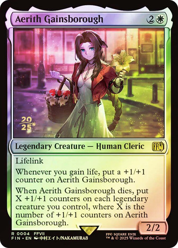 Aerith Gainsborough、Magic: The Gathering、kayou