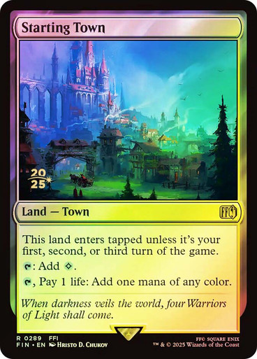 MTG 始まりの町/Starting Town 通常 日本語3枚　FIN ミントモール / MINT GAMES MTG(東日本橋) / 【FIN】【JPN