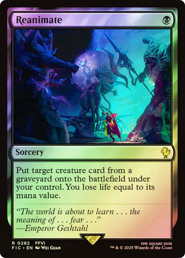 【EN】MTG Reanimate 再活性 英語版 Foil 再活性/Reanimate foil 英語版4枚 Foil】《再活性/Reanimate