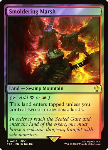 Smoldering Marsh、Magic: The Gathering、kayou
