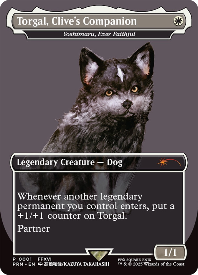 MTG　英語版　Torgal, Clive's Companion MTG Yoshimaru, Ever Faithful (Torgal, Clive's Companion) (MagicCon