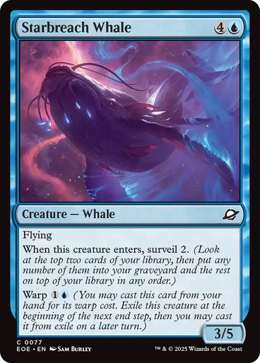 Starbreach Whale、Magic: The Gathering、kayou