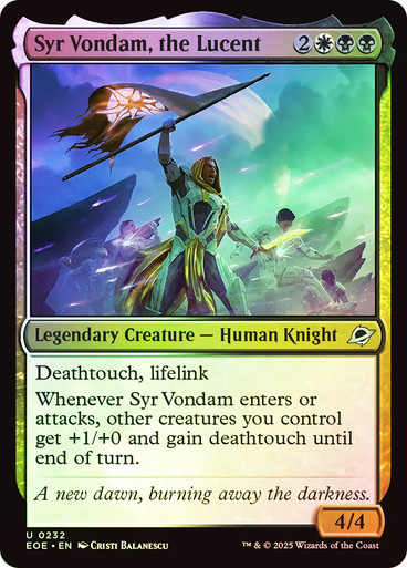 Syr Vondam, the Lucent、Magic: The Gathering、kayou