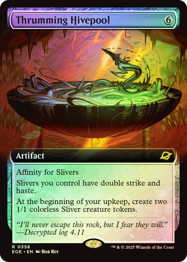 MTG 新新枠 5200枚とレア•foil ThrummingHivepool356__32799.