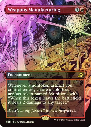 Weapons Manufacturing (EOE2-311)、Magic: The Gathering、kayou