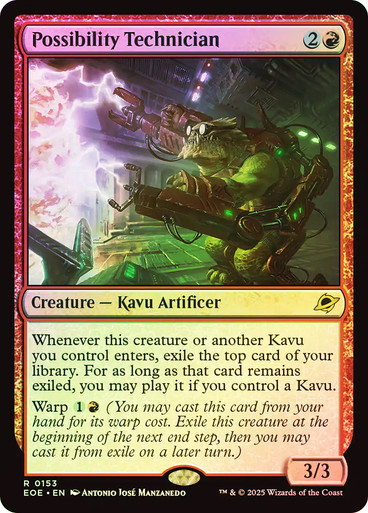 Possibility Technician (EOE-153)、Magic: The Gathering、kayou