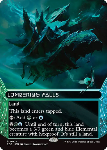 Lumbering Falls (EOS-024)、Magic: The Gathering、kayou