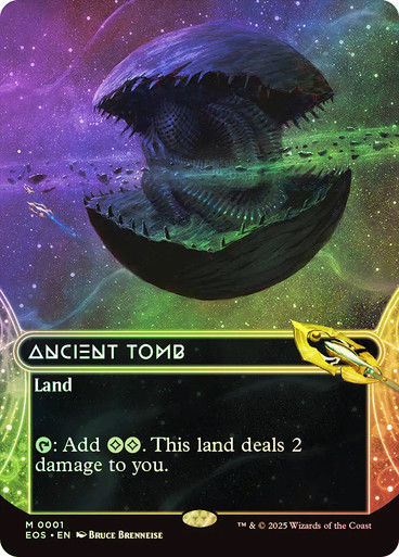 Ancient Tomb - マジック:ザ・ギャザリング ① Ancient Tomb (#001) (Borderless) | Stellar Sights | Star