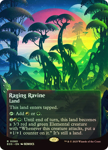 Raging Ravine (EOS-080)、Magic: The Gathering、kayou