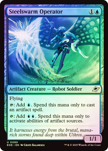 Steelswarm Operator、Magic: The Gathering、kayou
