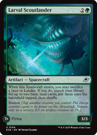 Larval Scoutlander、Magic: The Gathering、kayou