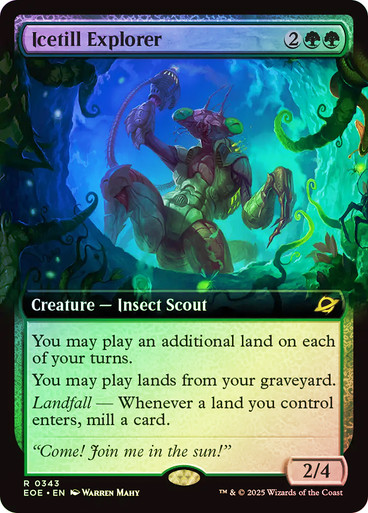 Icetill Explorer、Magic: The Gathering、kayou
