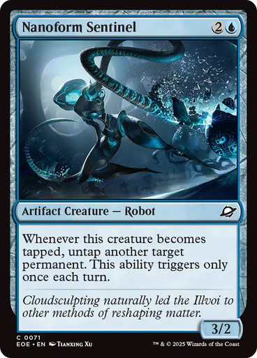 Nanoform Sentinel、Magic: The Gathering、kayou