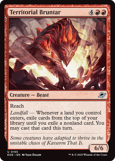 Territorial Bruntar、Magic: The Gathering、kayou