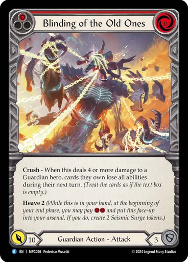 Flesh and Blood Mastery Pack Guardian | FAB Mastery Pack Guardian | Mastery  Pack Guardian Flesh and Blood