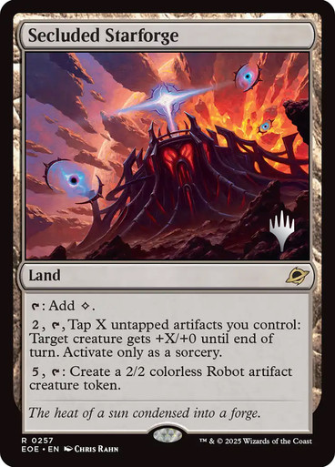 Secluded Starforge (PRM-PP_EOE_257-ENN)、Magic: The Gathering、kayou