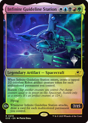 station cards mtg 22-Year-Old $2 Artifact Is an Underplayed Infinite Reanimation Machine Comes in a convenient storage box for drafts and deck building! Infinite Guideline Station (Promo Pack)