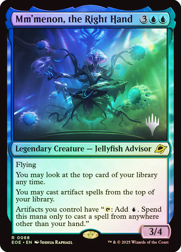 Mm'menon, the Right Hand (PRM-PP_EOE_068-ENF)、Magic: The Gathering、kayou