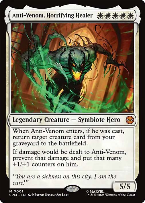 MTG Anti-Venom, Horrifying Healer - Marvel's Spider-Man #001 | eBay