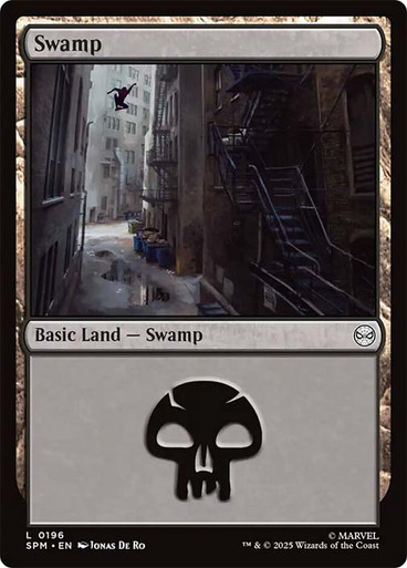 Swamp (SPM-196)、Magic: The Gathering、kayou