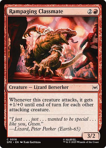 Rampaging Classmate (SPE-016)、Magic: The Gathering、kayou