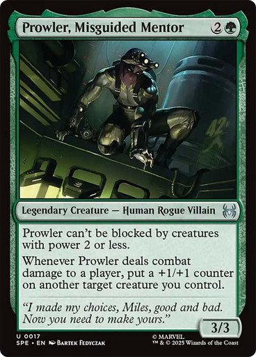 Prowler, Misguided Mentor、Magic: The Gathering、kayou