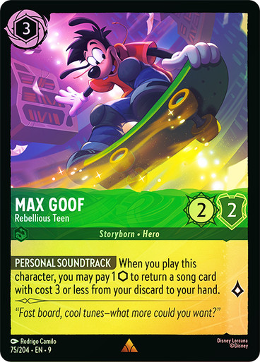 ロルカナ　MAX GOOF マックス　エンチャンテッド　英語版 max-goof-rebellious-