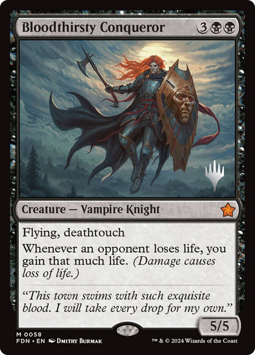 Bloodthirsty Conqueror、Magic: The Gathering、kayou