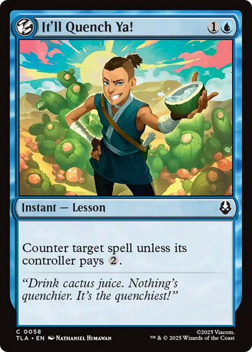 It'll Quench Ya! | Avatar: The Last Airbender | Star City Games