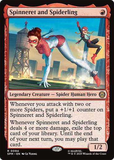 Spinneret and Spiderling (SPM-094)、Magic: The Gathering、kayou
