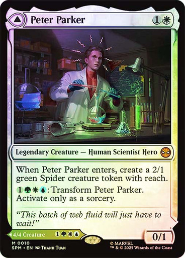 Peter Parker // Amazing Spider-Man (SPM-010)、Magic: The Gathering、kayou