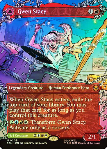 Gwen Stacy // Ghost-Spider、Magic: The Gathering、kayou