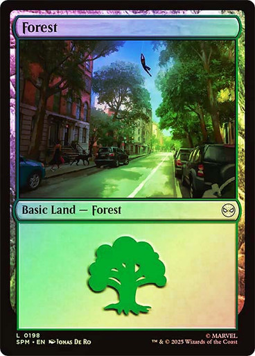 Forest (SPM-198)、Magic: The Gathering、kayou
