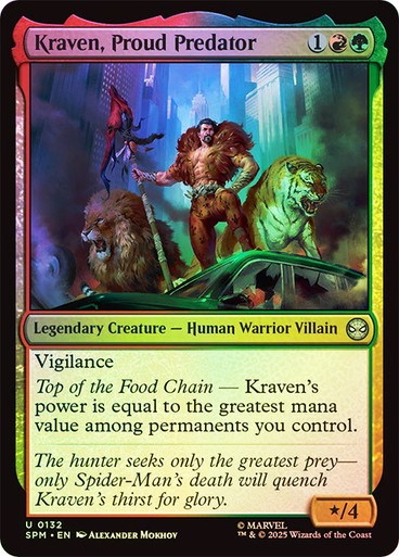 Kraven, Proud Predator、Magic: The Gathering、kayou