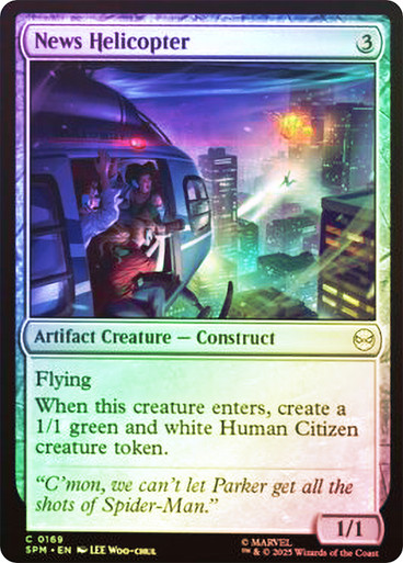 News Helicopter、Magic: The Gathering、kayou