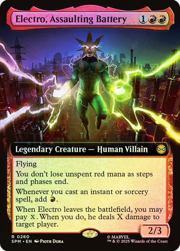 Electro, Assaulting Battery (SPM2-260)、Magic: The Gathering、kayou